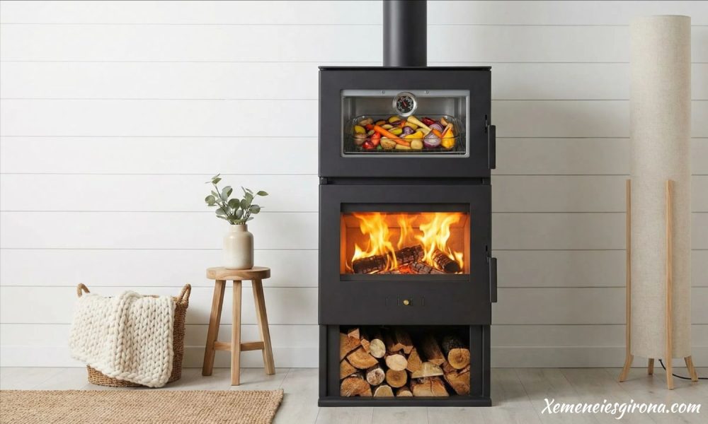 Instaladores de chimeneas en Figueres 4 Estufas de leña con horno con instalación incluida en toda Girona